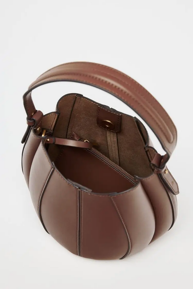 Designer Style Leather Women’s Fashion Bucket Bag