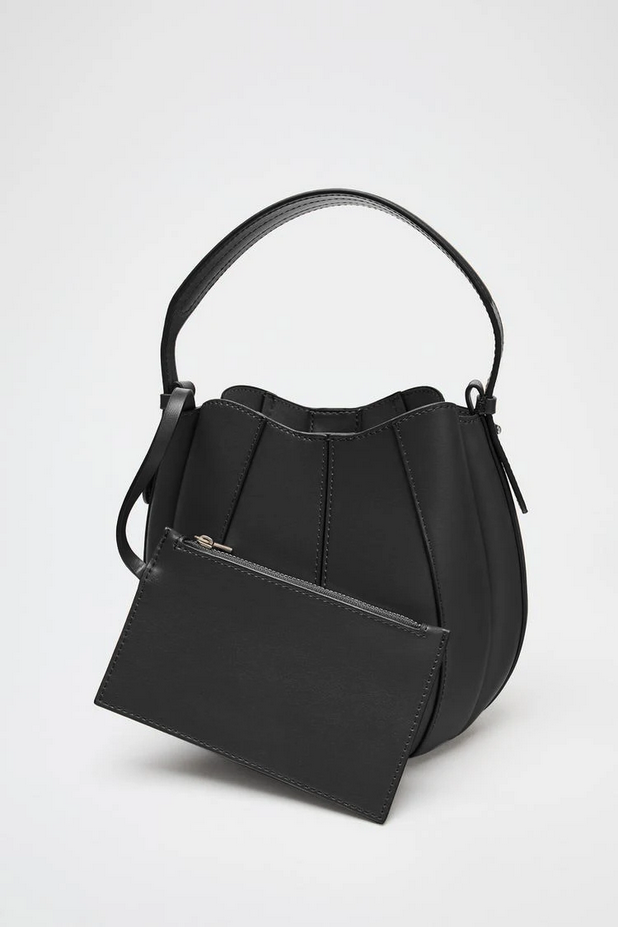 Designer Style Leather Women’s Fashion Bucket Bag