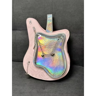 Guitar Ita School Bag Sweet Heart Chain Mochila Backpack