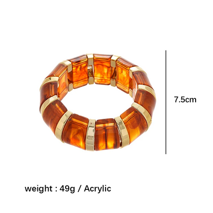 Geometric Boho Charm Bracelet