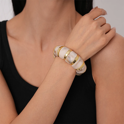 Geometric Boho Charm Bracelet