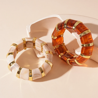 Geometric Boho Charm Bracelet