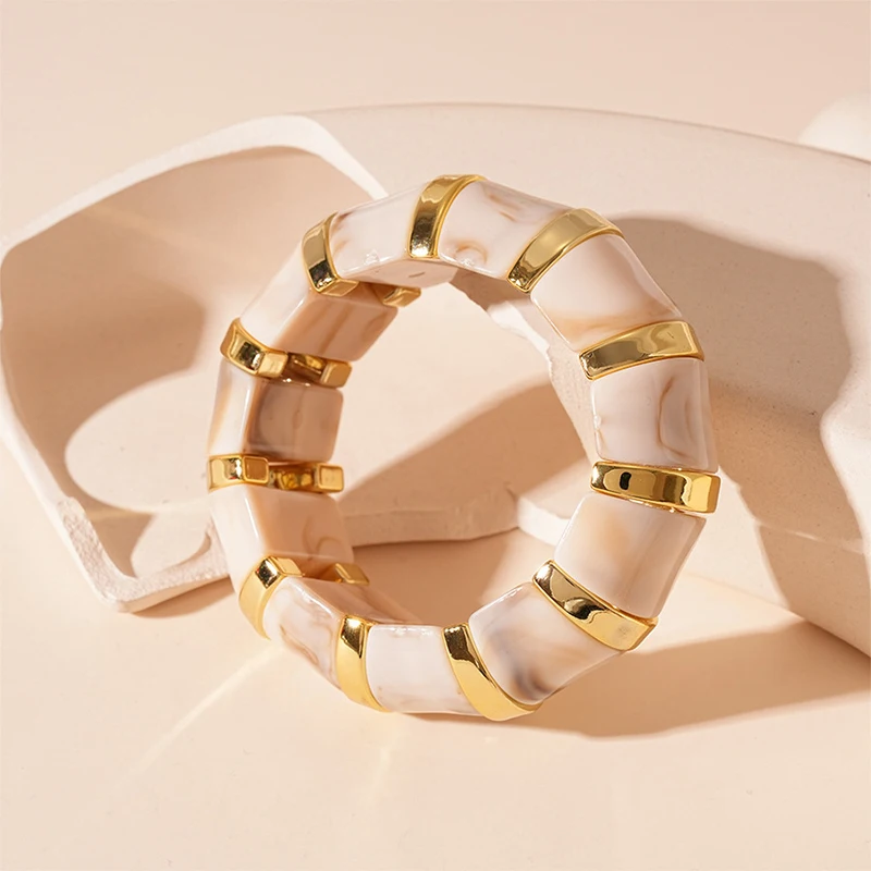 Geometric Boho Charm Bracelet
