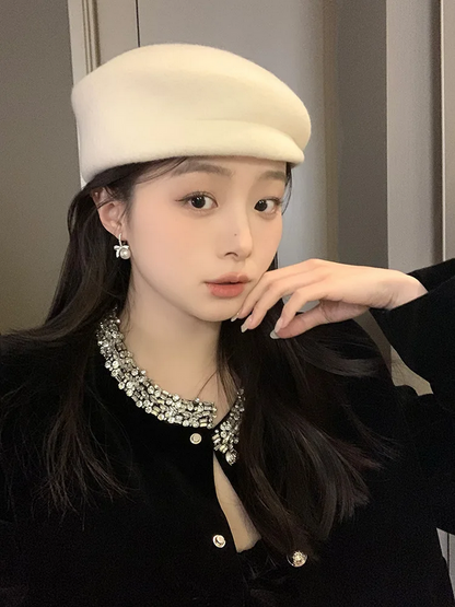 925 Sterling Silver Bow Pearl Earrings