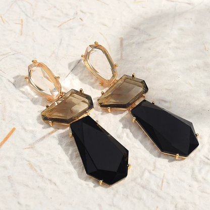 Bohemian Geometric Acrylic Drop Earrings for Women