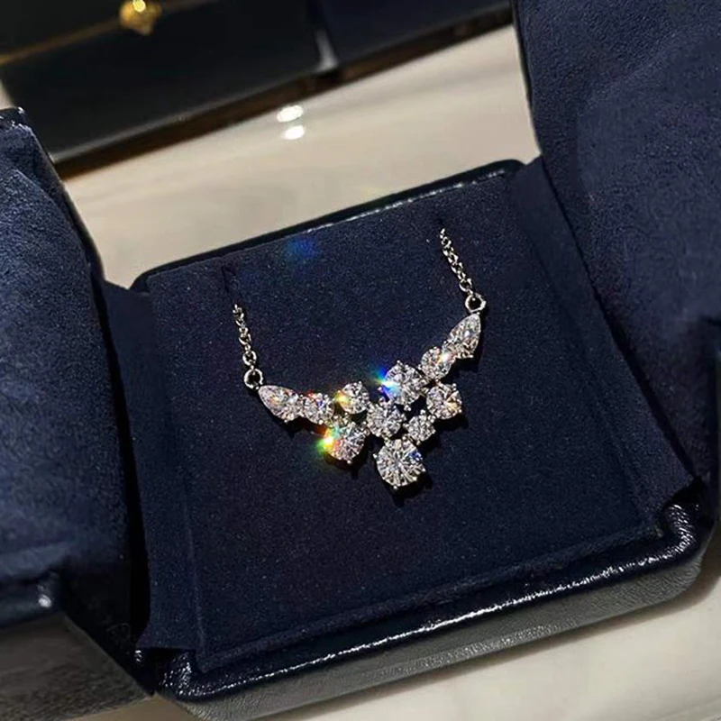 Gorgeous Cubic Zirconia Statement Necklace for Women