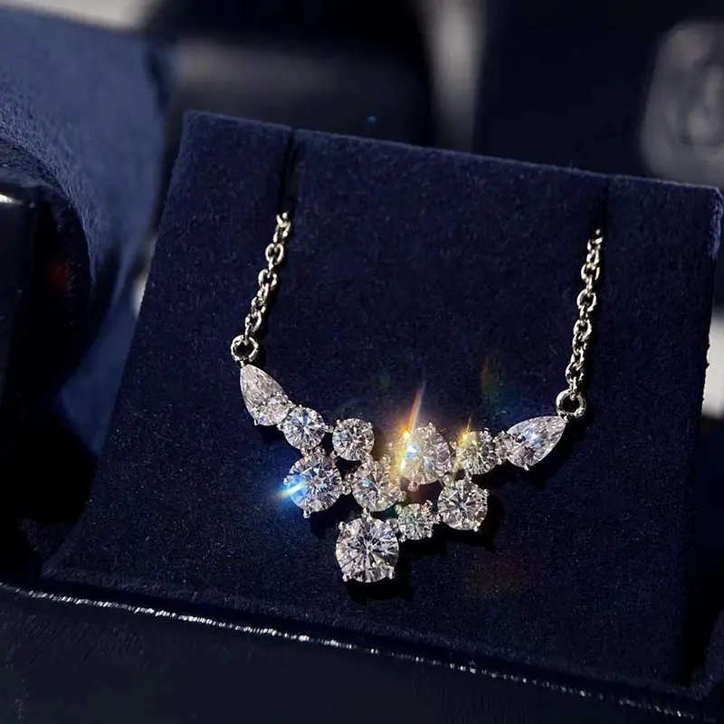 Gorgeous Cubic Zirconia Statement Necklace for Women
