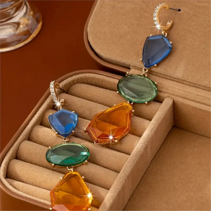 Luxury Resin Dangle Earrings for Women