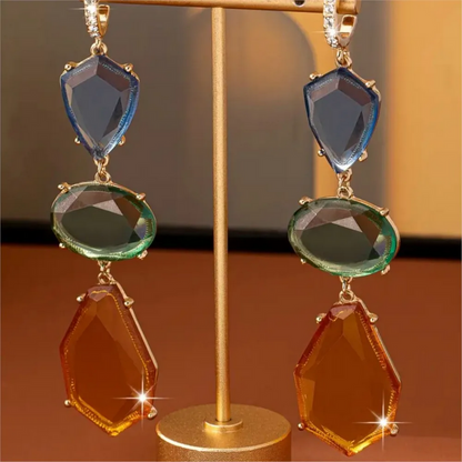 Luxury Resin Dangle Earrings for Women