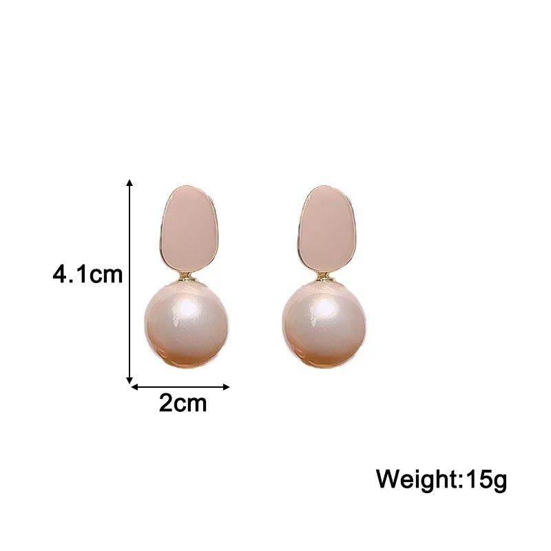 Elegant Pearl Drop Earrings for Women
