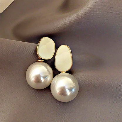 Elegant Pearl Drop Earrings for Women