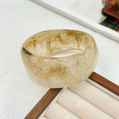 Bohemian Resin Acrylic BraceletBangle Set