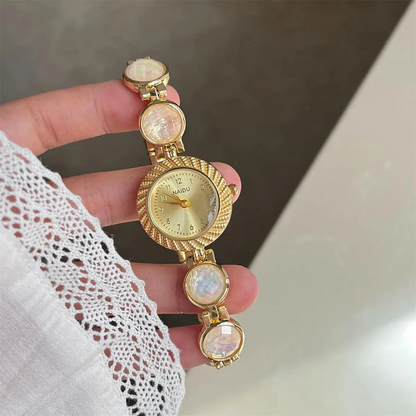 Classic Women’s Vintage Watch Luxury Gemstone
