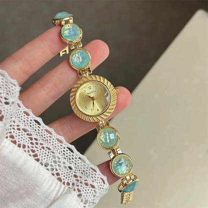 Classic Women’s Vintage Watch Luxury Gemstone