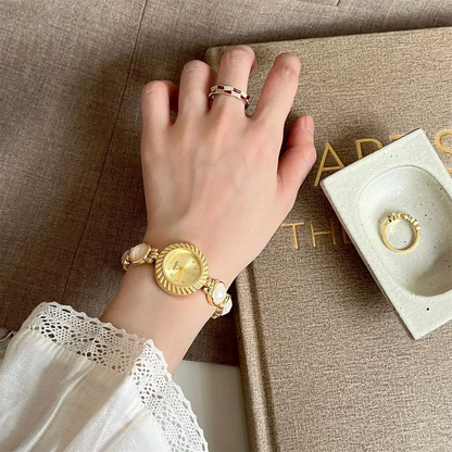 Classic Women’s Vintage Watch Luxury Gemstone