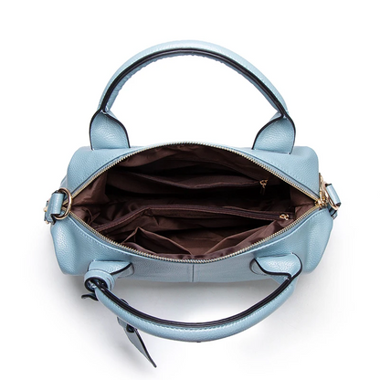 Elegant Large Capacity Leather Tote Bag for Women