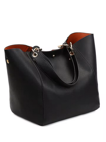 Women’s Waterproof PU Leather Handbag Spacious Tote