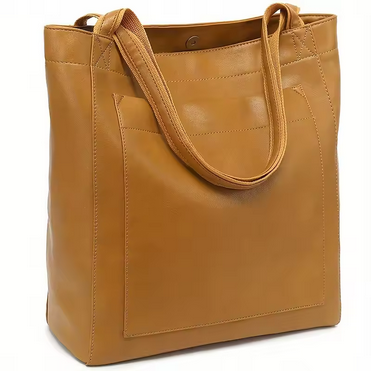 Women’s Vintage Suede Shoulder Bag Large Capacity Daily Tote