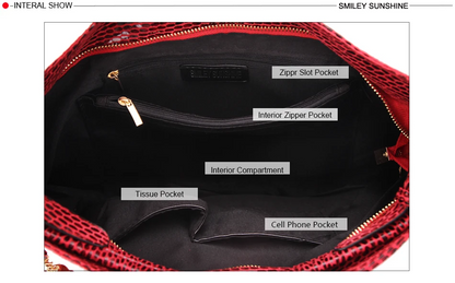 Chic and Versatile Premium Leather Shoulder Tote Bag