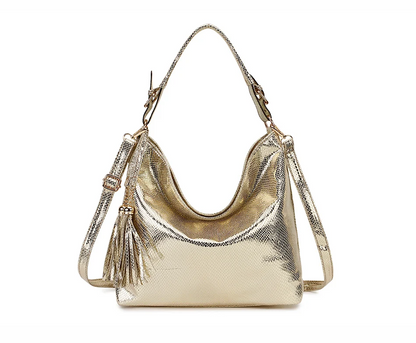 Chic and Versatile Premium Leather Shoulder Tote Bag