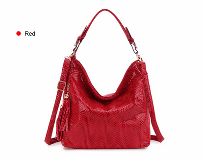 Chic and Versatile Premium Leather Shoulder Tote Bag