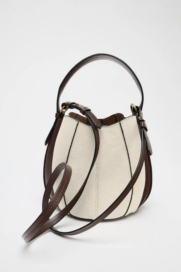 Designer Style Leather Women’s Fashion Bucket Bag