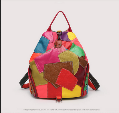 Premium Leather Backpack High Quality Designer Soft Handle Travel Bag