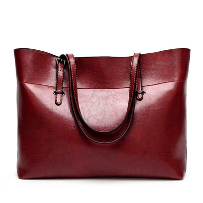 Classic Large Women’s Tote Leather Handbag