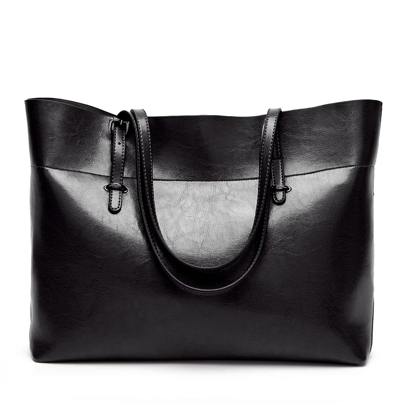 Classic Large Women’s Tote Leather Handbag