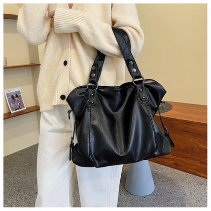 Women’s Leather Crossbody Tote Bag