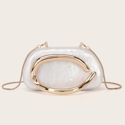 Metallic Gold Evening Clutch Evening Bag
