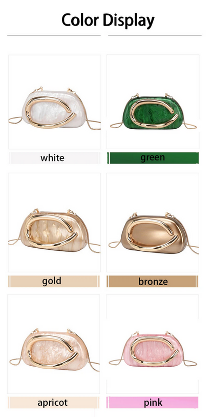 Metallic Gold Evening Clutch Evening Bag