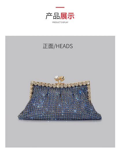 Luxury Diamond Rhinestone Clutch Women’s Party & Banquet Purse