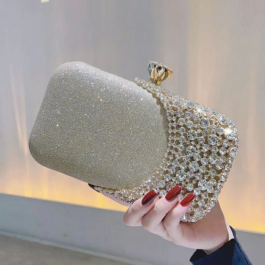 Luxury Diamond Shoulder Chain Bag Women’s Evening Handbag