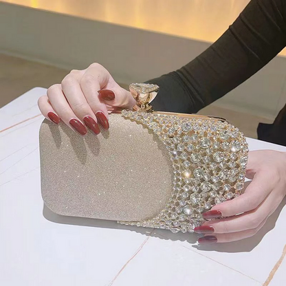 Luxury Diamond Shoulder Chain Bag Women’s Evening Handbag