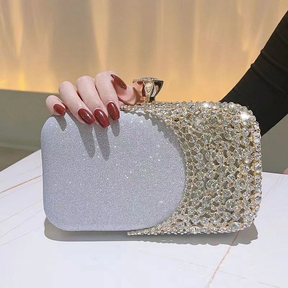 Luxury Diamond Shoulder Chain Bag Women’s Evening Handbag