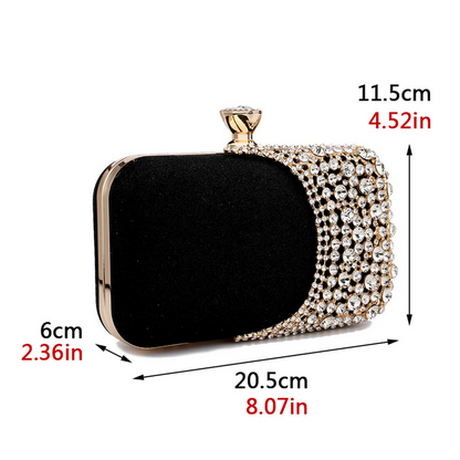 Luxury Diamond Shoulder Chain Bag Women’s Evening Handbag