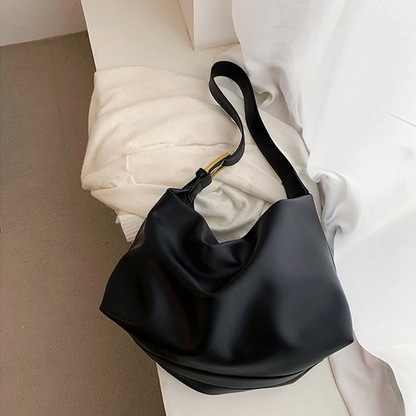 Women’s Leather Boston Shoulder Bag Fashion Casual Tote