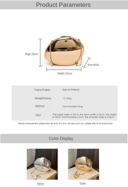 Women’s Luxury Shell Clutch Evening Bag