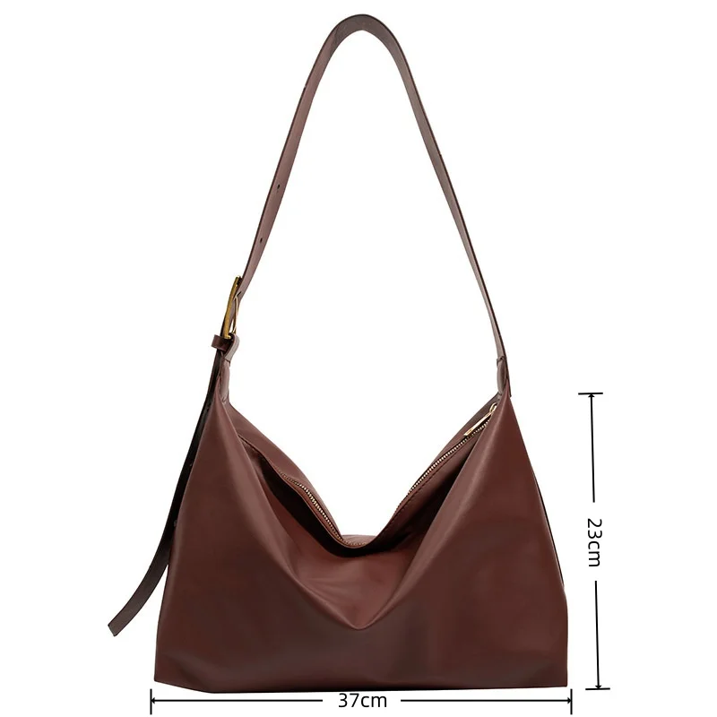 Vintage Pillow Design PU Leather Boston Bag Women’s Handbag