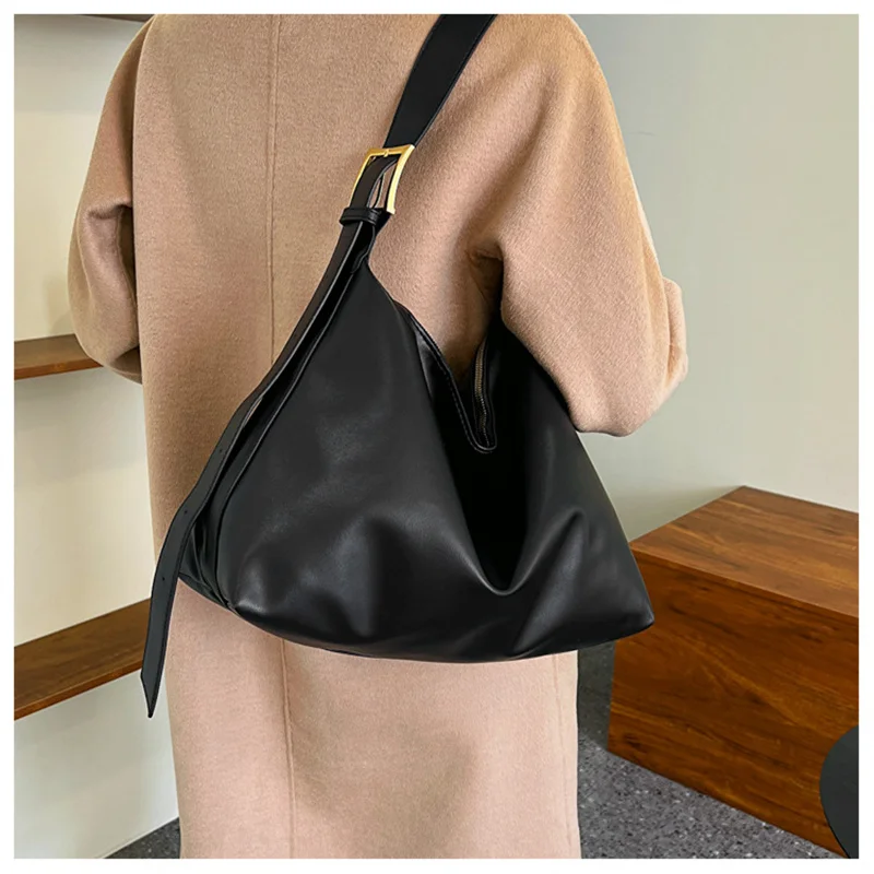 Vintage Pillow Design PU Leather Boston Bag Women’s Handbag