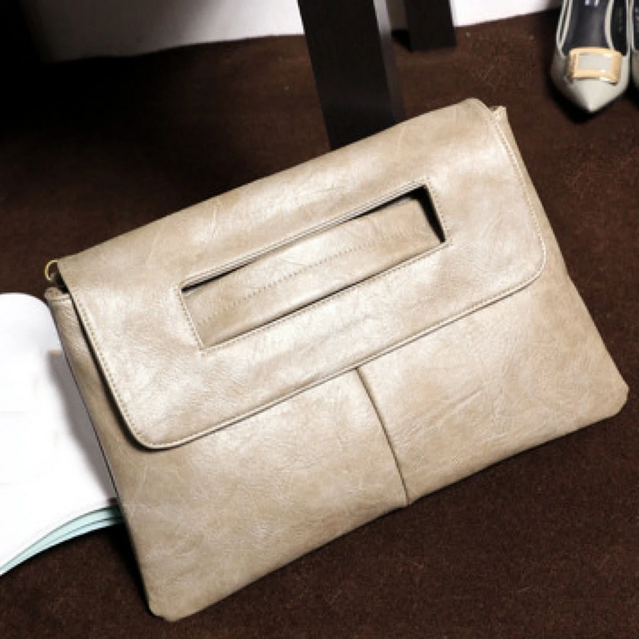 Women’s Exquisite Evening Clutch Retro PU Leather Handbag