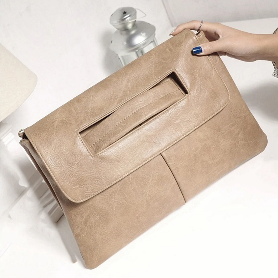 Women’s Exquisite Evening Clutch Retro PU Leather Handbag