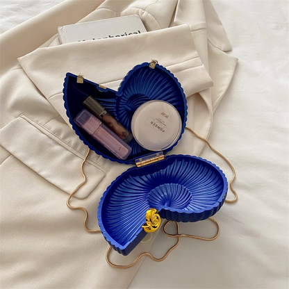 High-End Conch Shape Clutch Shoulder Bag for Parties