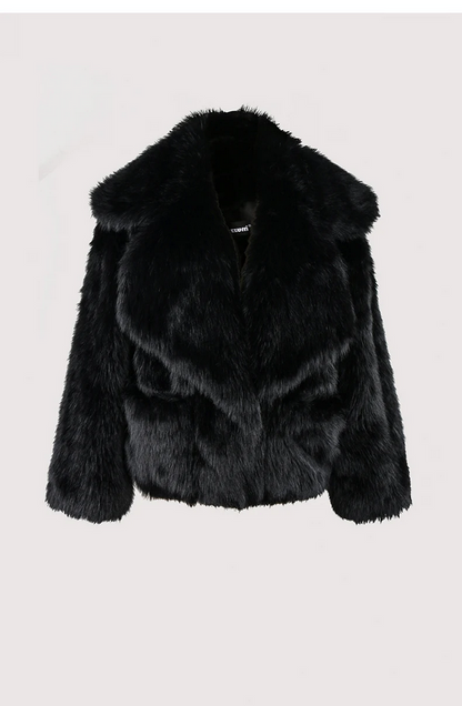 Soft & Warm Faux Fur Women’s Casual Winter Coat