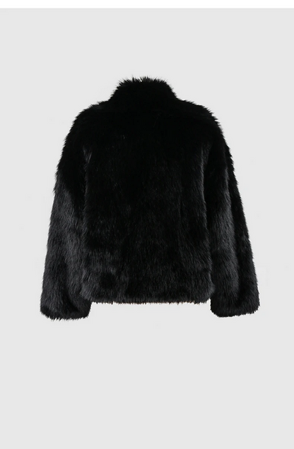 Soft & Warm Faux Fur Women’s Casual Winter Coat