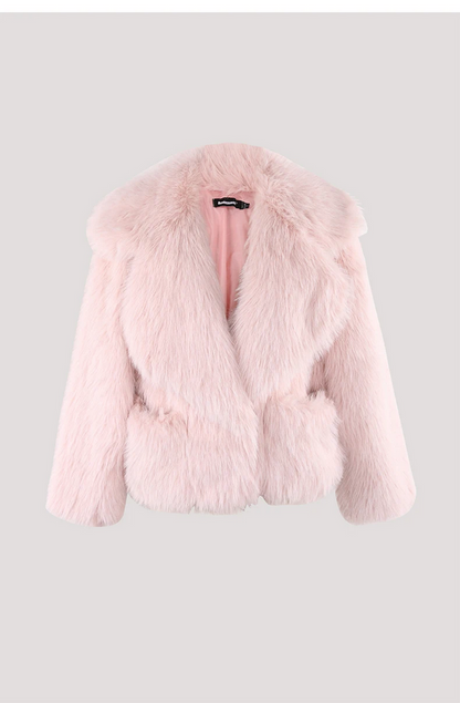 Soft & Warm Faux Fur Women’s Casual Winter Coat