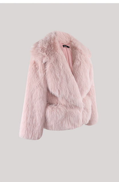 Soft & Warm Faux Fur Women’s Casual Winter Coat