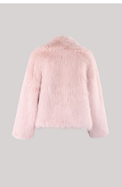 Soft & Warm Faux Fur Women’s Casual Winter Coat