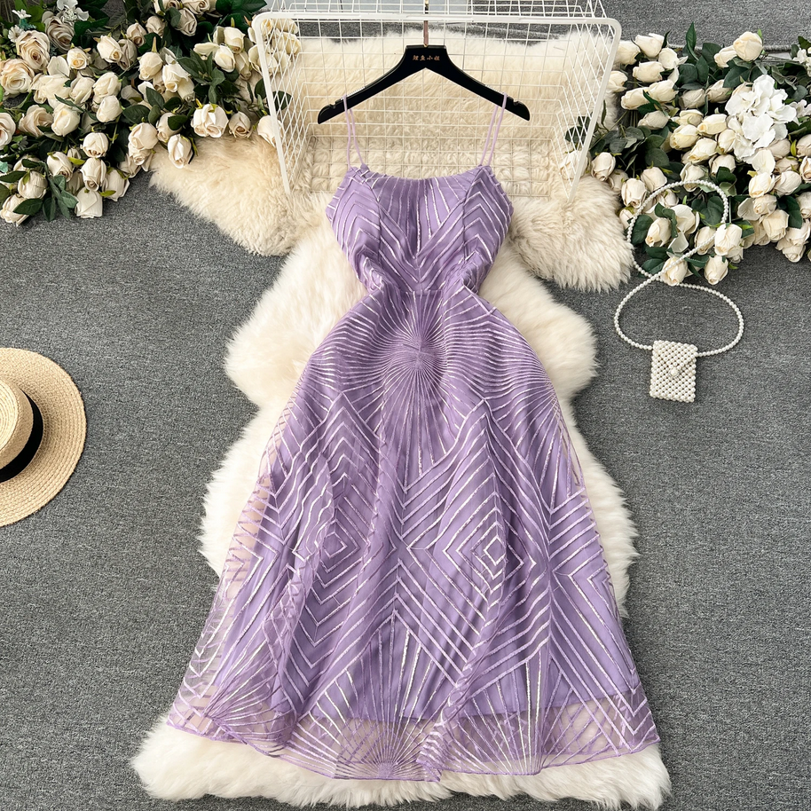 Women’s Sleeveless Chic Spaghetti Strap Dress